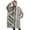 Beige Geometric Stripe, variant on Oversized Wearable Blanket Hoodie,Beige Geometric Diamond Wave Pattern Sherpa Blanket Hoodie with Super Pockets,Super Warm Fuzzy Pullover for Women & Men