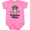 thumbnail image 3 of Inktastic Boys Future Pilot Panda Boys Baby Bodysuit, 3 of 5