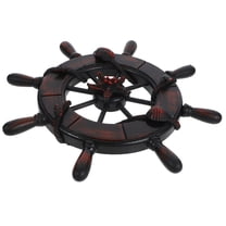 Masteelf Nautical Wall Decor Indoors Wall Art Wood Rudder Craft Hanging Decoration Beach Style Pendant