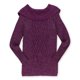 thumbnail image 1 of Suéter con cuello vuelto metálico Style&co. para mujer morado mediano, 1 of 2