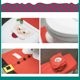 thumbnail image 2 of Juego de fundas de asiento de inodoro de Papá Noel 3D Accesorios de decoración de baño reutilizables divertidos, 2 of 5