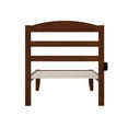 thumbnail image 3 of AFI Warren Solid Wood Traditional Twin Bed in Walnut, 3 of 5