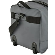 Protégé Navigation 32-inch Collapsible Rolling Duffel, Gray