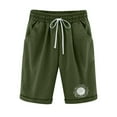 thumbnail image 2 of LEBONYARD Women's Hike Shorts,Women's Shorts for a Fun Outfit,,Women's Summer Print Five Points Large Size Cotton Linen Pants Casual Pants, 2 of 6