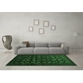 thumbnail image 3 of Ahgly Company Indoor Square Persian Emerald Green Traditional Area Rugs, 4' Square, 3 of 4