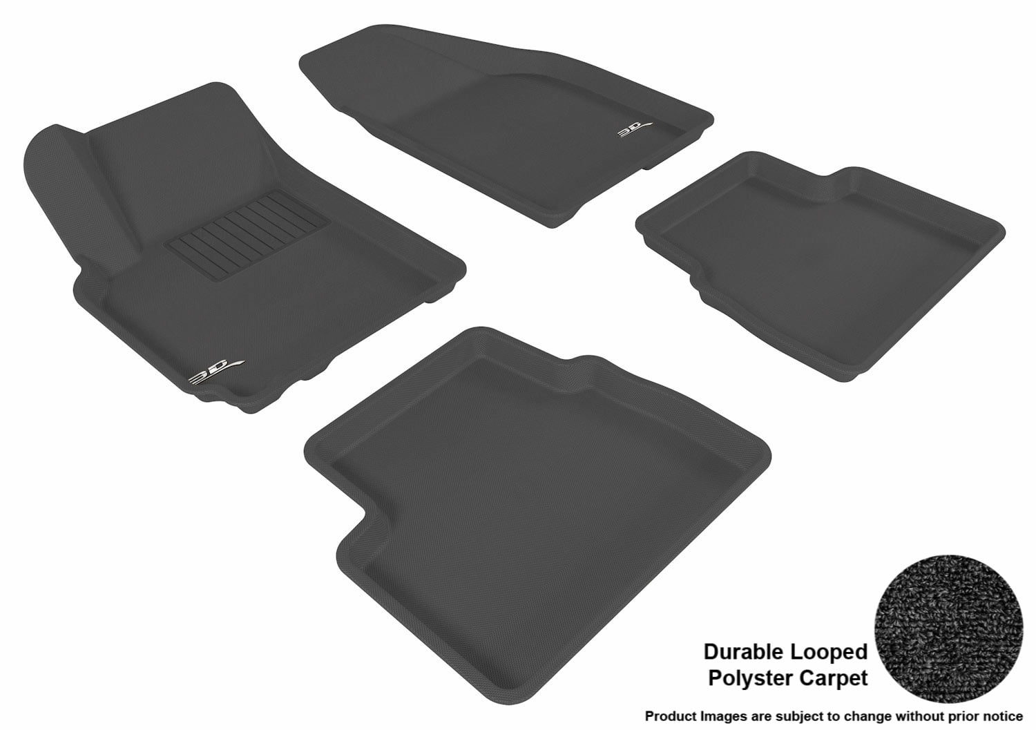 3D MAXpider Stylish Custom Fit All Weather Floor Mats for 20072011