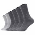 thumbnail image 1 of s.Oliver Calcetines unisex paquete de 6 - Calcetines de tenis Essentials, lisos Gris 35-38, 1 of 3