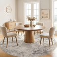 thumbnail image 2 of x Area Rug Living Room Rugs - Washable Neutral Modern Abstract Soft Thin Large Rug Indoor Floor No Slip Rug Carpet for Bedroom Under Dining Table Home Office Decor -, 2 of 9