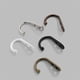 thumbnail image 4 of Eigraketly Gancho de aleación de zinc para ropa, colgador de toallas para dormitorio, sombreros, bolso de hombro, almacenamiento de puerta de pared, Herramientas y ferretería Silber-Grau Eigraketly TO008305-07B, 4 of 6