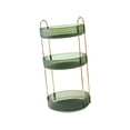 thumbnail image 5 of EHJRE Makeup Brush Holder Spice Rack Portable 3 Tier Rotating Skincare Organizer Fruit green, 5 of 7