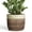 Brown, variant on Ordivic 6 inch Black Ceramic Planter with Drainage Hole & Plug, Round Flower Pot for Succulents & Cactus, Indoor Outdoor for Home Office Desk, Housewarming Gift
