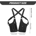 thumbnail image 2 of Underarm Anti-Theft Bag,Hidden Shoulder Holster,Double Storage Pouch,Phone Wallet PocketTravel Accessory for Men Women to Carry Phone Key Cash Anti-Pickpocket., 2 of 7