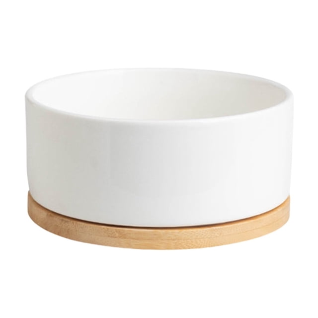 Pet Water Dispenser Ceramic Bowl With USB Heating And Thermostatic Control For Winter Use 4.8 in x 2.24 in