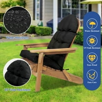 YEERSWAG 43x 20" Adirondack Chair Cushion,Patio Chair Cushion with Ties Chair High Back Indoor Outdoor Lounge Cushion Seat Pads,Non Slip Rocking Chair Cushion