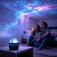 thumbnail image 5 of USB RGB Rotating Galaxy Projector Night Light, Color Changing Ambient Lamp with Disco Ball Lens, USB Powered Portable Star Projection Light for Bedroom Kids Room Party Sleep Decor, 5 of 9