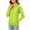 Green, variant on Womens Summer Casual Sun Protection Jacket Solid Color Long Sleeve Zip-Up Hooded Sun Shirts with Pockets