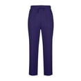 thumbnail image 5 of CQONEPT Mens Big and Tall Linen Cotton Pant Baggy Casual Streetwear Pants Comfortable Outdoor Trousers with Pockets Purple 2XL, 5 of 6