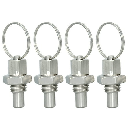 

Yongwei 4Pcs Stainless Steel Hand Plungers with Ring & Threaded Spring
