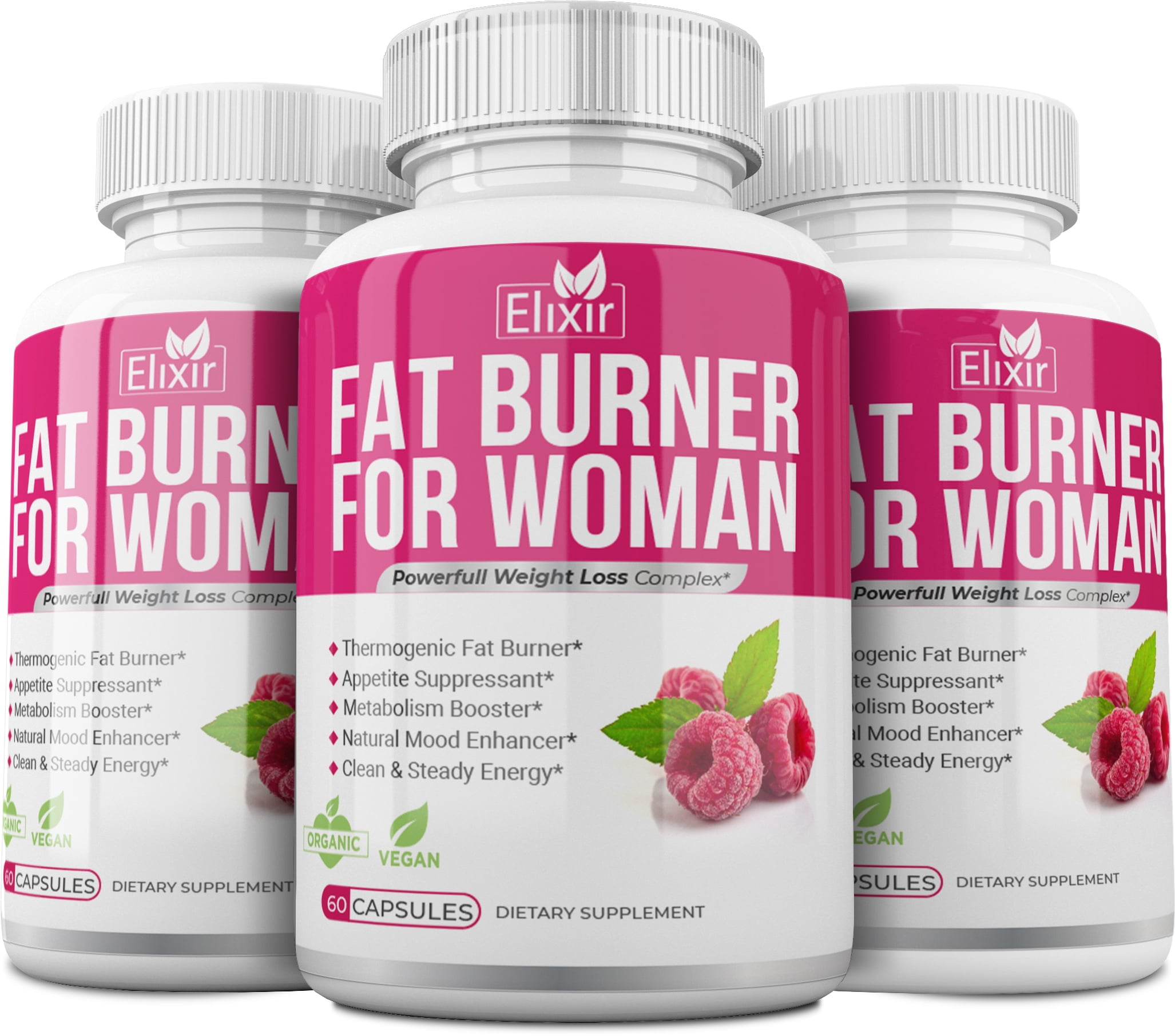 (3 Pack) Thermogenic Fat Burner - Weight Loss Pills for ...