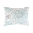 thumbnail image 7 of Levtex Home - Shutters Quilt Set - Twin Quilt + One Standard Pillow Sham - Medallion - Grey, Spa , and White - Quilt Size (68x86in.) and Pillow Sham Size (26x20in.) - Reversible - Cotton Fabric, 7 of 7