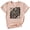 Peach Shirt, variant on Mama Fun Groovy Leopard Lightning Shirts for Adult Women for Mother's Day Mom T-Shirt Outfit Mauve Shirt Adult Medium
