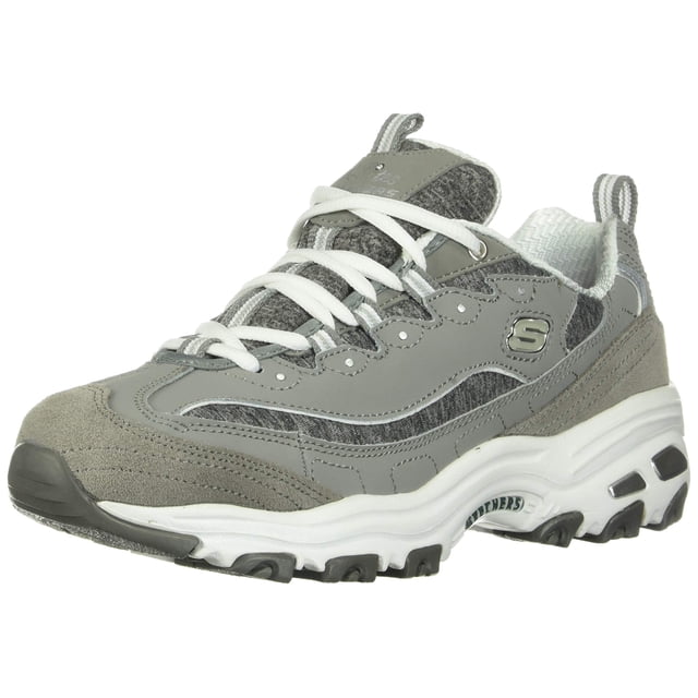 Zapatillas Skechers D'Lites-Me Time para mujer gris/blanco