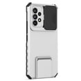 thumbnail image 6 of JTCASES for Samsung Galaxy A53 Case, Sliding Camera Cover & Foldable Kickstand Shockproof Corners Anti-fall Rugged Anti-slip PC TPU Heavy Duty Protective Hybitd Shell - White, 6 of 12