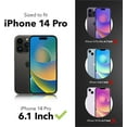 thumbnail image 4 of invisibleSHIELD Glass Elite Privacy Screen Protector Clear for iPhone 14 Pro, 4 of 9
