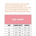 thumbnail image 6 of 4PCS Daisy Bras for Older Women, Daisy Bras for Women Front Closure No Underwire Comfort Senior Snap Closing Bra, 6 of 6