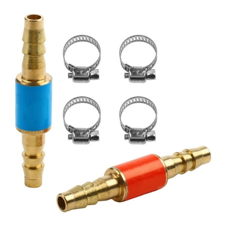 Dreamhall 2 Pcs Flashback Arrestors with 4 Clamps Soldering Tool Flashback Arrestor