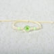 thumbnail image 1 of Xiao Hua Pulsera de flores hecha a mano - Pulsera de resina, pulsera ajustable, pulsera de flores, -2 piezas, verde narciso, 1 of 3