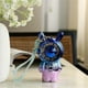 thumbnail image 3 of Portable Fan Desk Fan Portable Two-Speed Handheld Fan Electroplating Gradient Color Rabbit Pocket Cooling Fan, 3 of 5