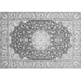 thumbnail image 1 of Ahgly Company Indoor Rectangle Medallion Gray Traditional Area Rugs, 8' x 12', 1 of 1