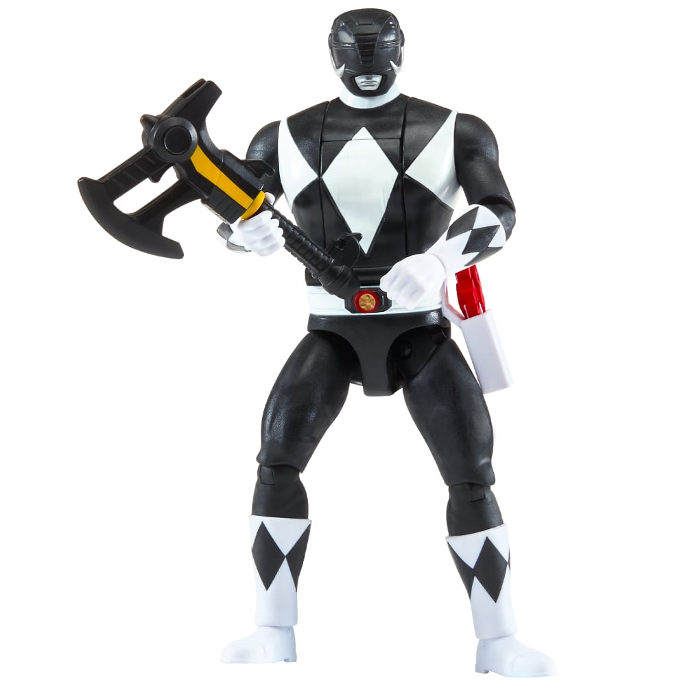 Mighty Morphin Power Rangers: Re-Ignition - Auto-Morphin Noir Ranger Action Figure by Playmates Toys