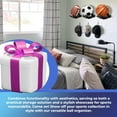 thumbnail image 7 of Hold My Ball Set of 2 Basketball & Soccer Ball Holders – Black Left & Right Hand Wall Mount Displays for Ball Storage & Memorabilia - Ball Holder Display for Sports Collectors, 7 of 7