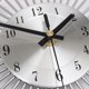 thumbnail image 4 of Radial Sunburst Diamond Reloj de pared silencioso Decoración casera moderna oso de fresa Electrónica, 4 of 4