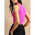 thumbnail image 3 of Blusa Crop Cuello Halter Canale Diseño Elegante y Comodidad, 3 of 5