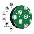 thumbnail image 4 of Fotbe Snowflake Funda de Llanta de Repuesto con Estampado, Engrosada, Ajuste Universal para Jeep, Remolque, RV, SUV, Camión-14 inch, 4 of 6