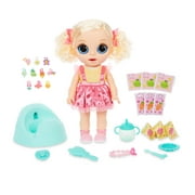 BABY born Surprise Magic Potty Surprise Blue Eyes – Doll Pees Glitter & Poops Surprise Charms