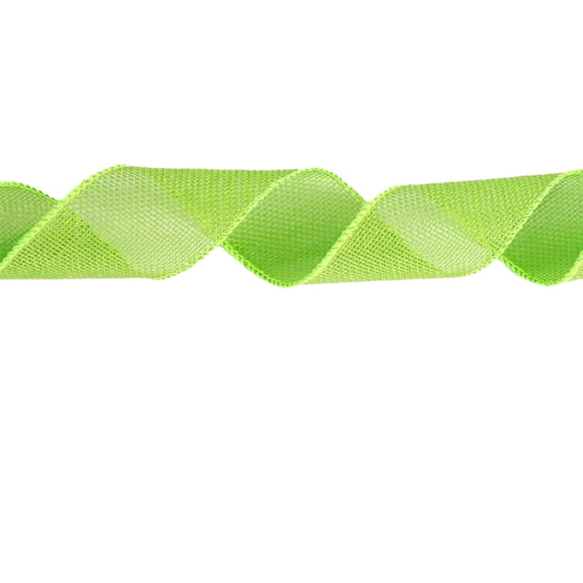 Green Easter Ribbon Wrap Diy Bow Ribbon Decoration Gift Box Packing Ribbon Polyester Fibre 4.5 Meters Length 5Cm Width For Crafts