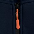 thumbnail image 4 of Havenx Full Zip Hoodies for Men Long Sleeve Drawstring Hoodies with Pockets Hooded Sweatshirts Gym Hiking Outdoor Fall Winter Athletic Outfits,Navy 2XL, 4 of 7