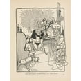 thumbnail image 2 of John Rea Neill 19x24 Black Ornate Framed Double Matted Museum Art Print Titled: The Marvelous Land of Oz Pl.26 (1904), 2 of 5