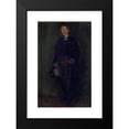 thumbnail image 2 of James Abbott McNeill Whistler 10x14 Black Modern Framed Museum Art Print Titled - Edward Guthrie Kennedy (1893-95), 2 of 5