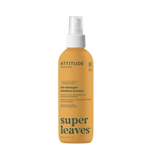 ATTITUDE super leaves, Hair Detangler, Avocado Oil & Orange Leaves