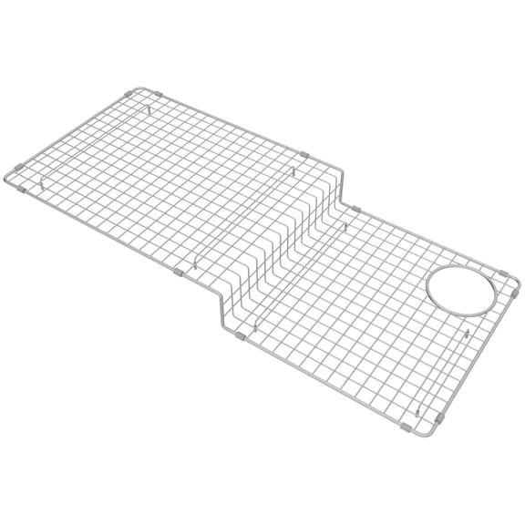 Rohl Wsgruw3616 Culinario 34-1/2" L X 14-1/4" W Stainless Steel Basin Rack - Stainless