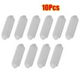 10pcs Toilet Seat Bumpers, Universal Toilet Seat Buffer Toilet Lid