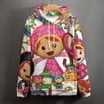thumbnail image 4 of Team Umizoomi Sweatshirts Casual Pullover Hoodie Jacket Unisex Hooded Activewear 3D Printed Long Sleeve Sweater with Pocket XL, 4 of 8