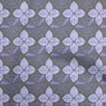 thumbnail image 1 of oneOone Cotton Silk Medium Purple Fabric Asian Tile Traditional Floral Quilting Supplies Print Sewing Fabric By The Yard 42 Inch Wide, 1 of 4