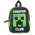 thumbnail image 1 of Minecraft Creeper Club Kids 10 Inch Backpack, 1 of 1