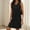 Black, variant on Fnooota Summer Dresses for Women 2025, V Neck Sleeveless Casual Holiday Dresses Midi Dresses Black Size S-2XL
